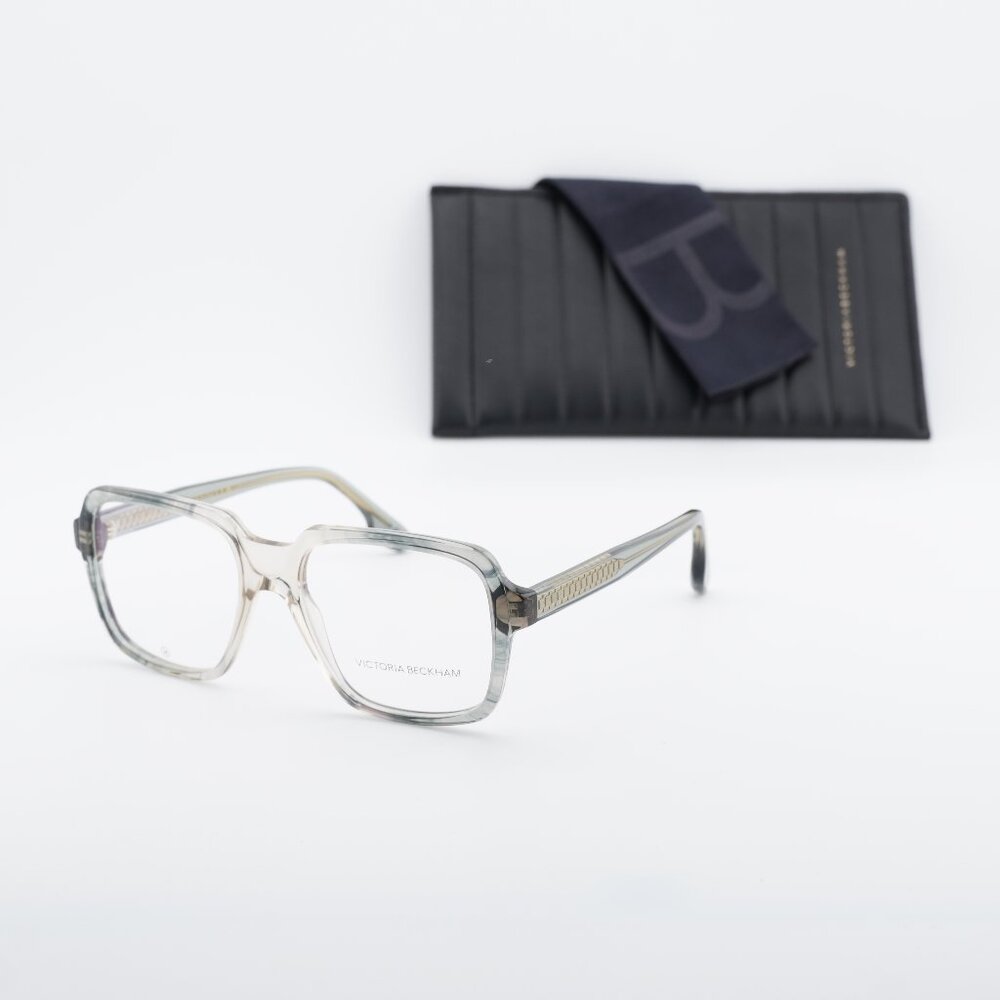Victoria Beckham VB2668 051 Square Eyeglasses - Vintage Shaded Grey 53mm